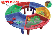 Le Meilleur Le terrain de jeu extérieur des jouets des enfants badine des jouets pour les jouets en plastique de nappe phréatique de sable de mobilier scolaire à vendre