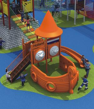 Équipement commercial de terrain de jeu d'enfants de Customiezed pour l'école maternelle