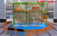 Chine Équipement en bois en plastique de terrain de jeu d'aventure pour des enfants Trainning de jardins distributeur 