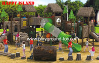 Nouvelle glissière de terrain de jeu d'enfants de conception de paysage naturel pour des enfants à vendre